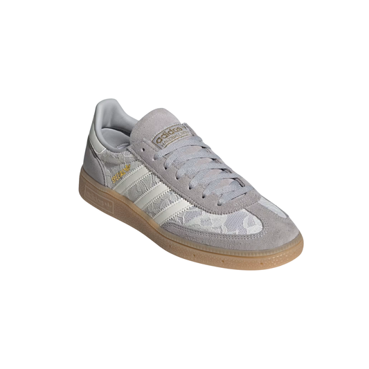 Adidas Handball Spezial dentelle grise et blanche pour femme