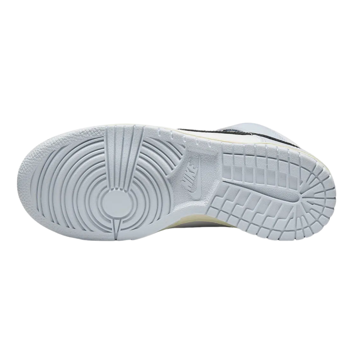 Semelle extérieure bleu clair de la Nike Dunk High Aluminum GS DB2179-110