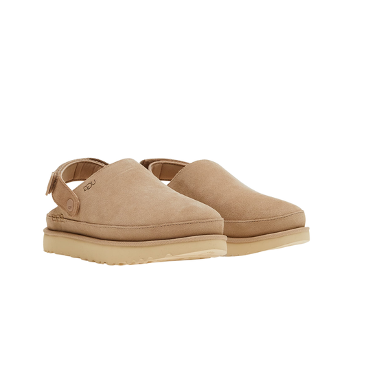 UGG Goldenstar Clog beige Driftwood Femme en daim
