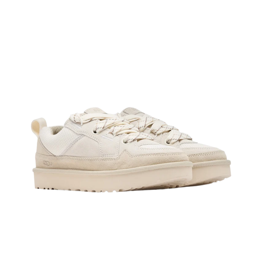 UGG Lo Lowmel Jasmine beige femme en daim et textile