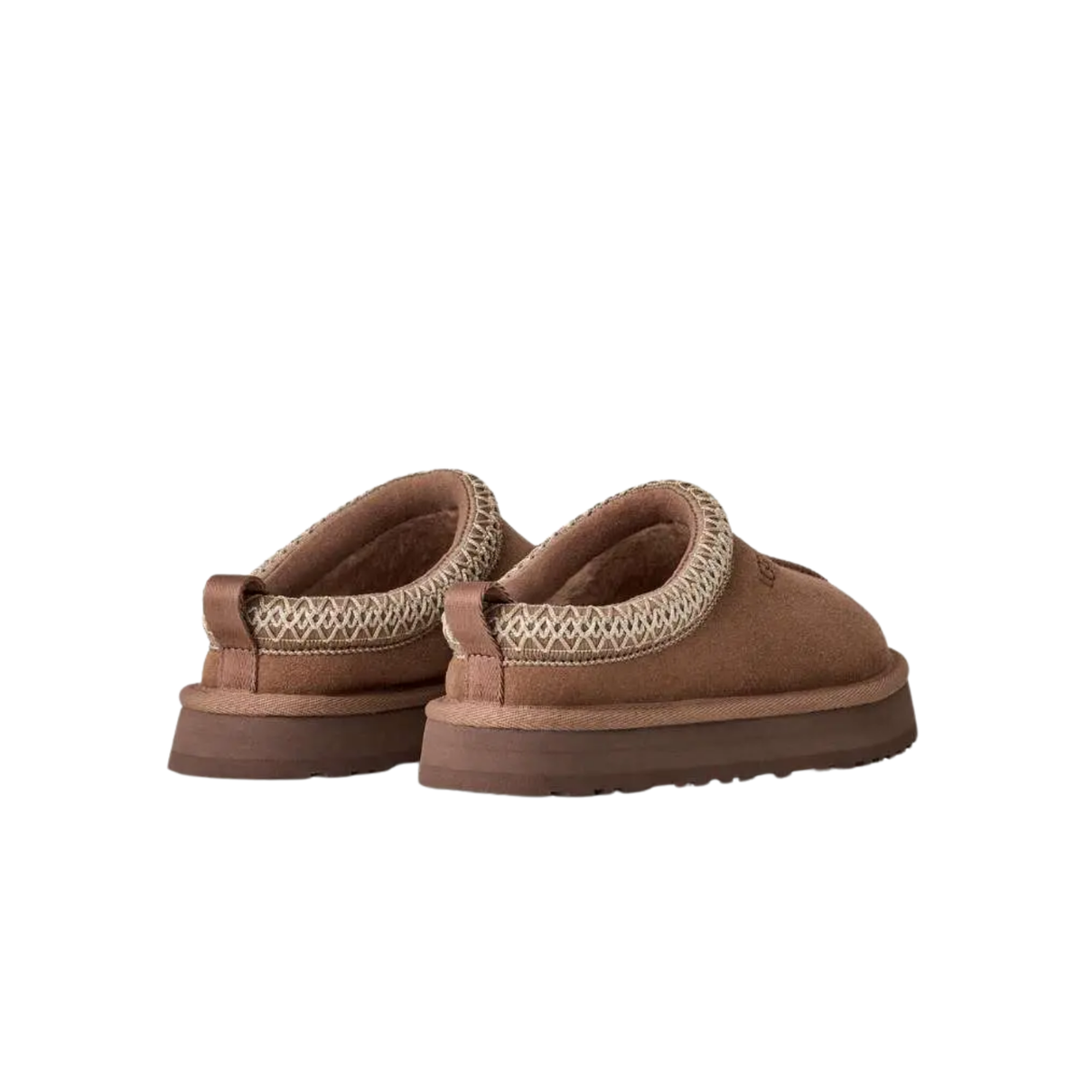 Vue arrière de la UGG Tazz Rocky Oak marron