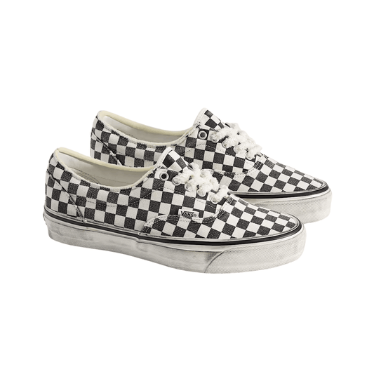 Vans Era 95 DST damier noir et blanc vue latérale