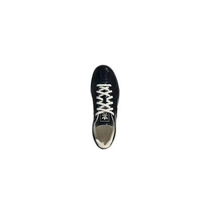 Adidas BW Army Black Patent Leather Core Black vue de dessus
