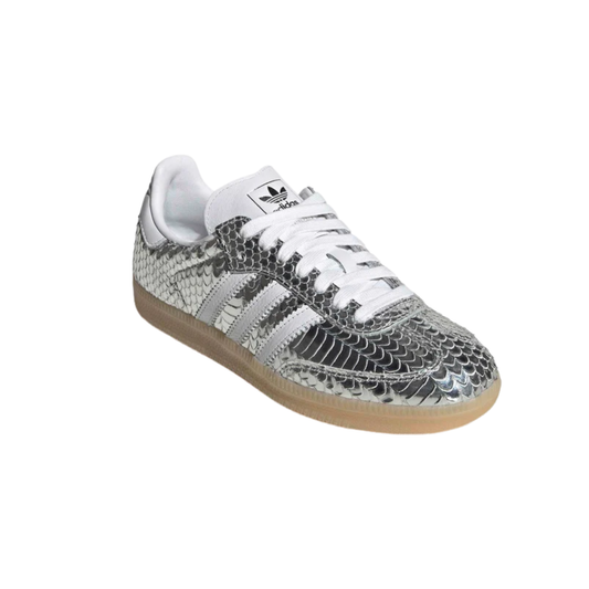 Adidas Samba IH9016 Silver Metallic vue de dessus