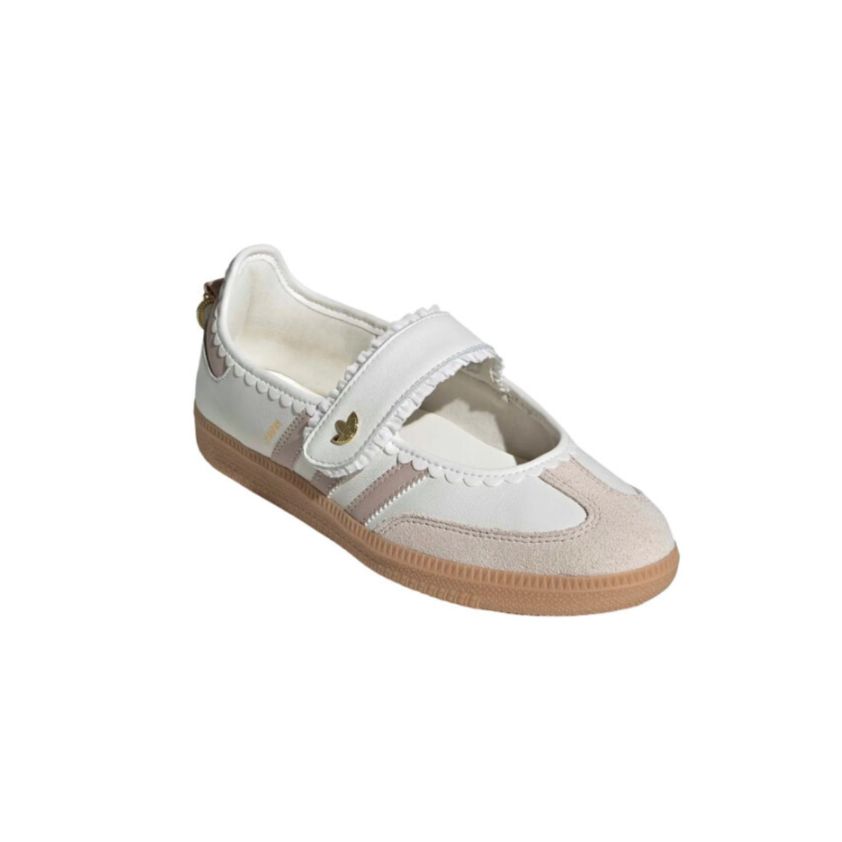 Adidas Samba Jane KH6230 vue de dessus avec bride Mary Jane