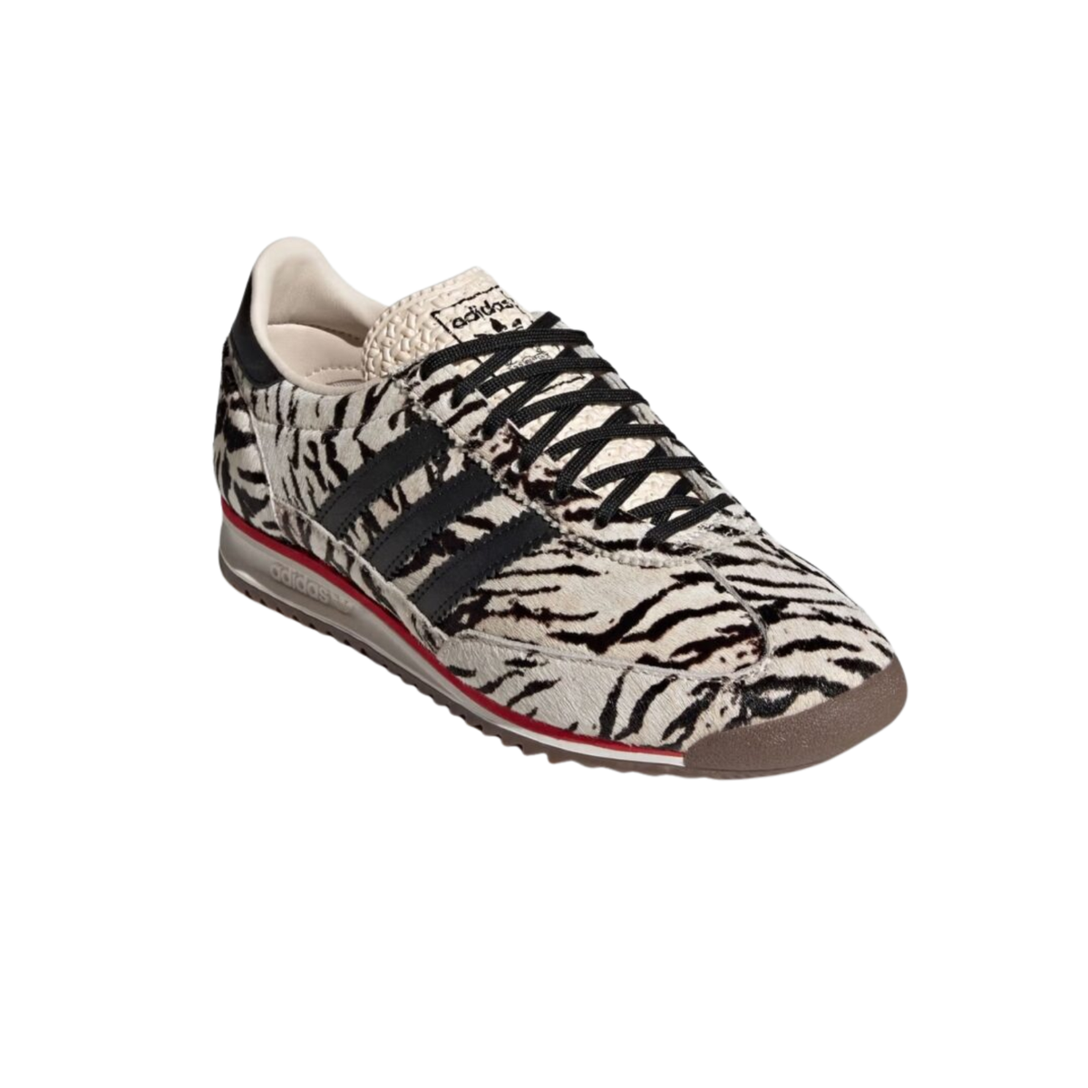 Adidas SL 72 OG Zebra KH8811 femme vue de trois quarts avant