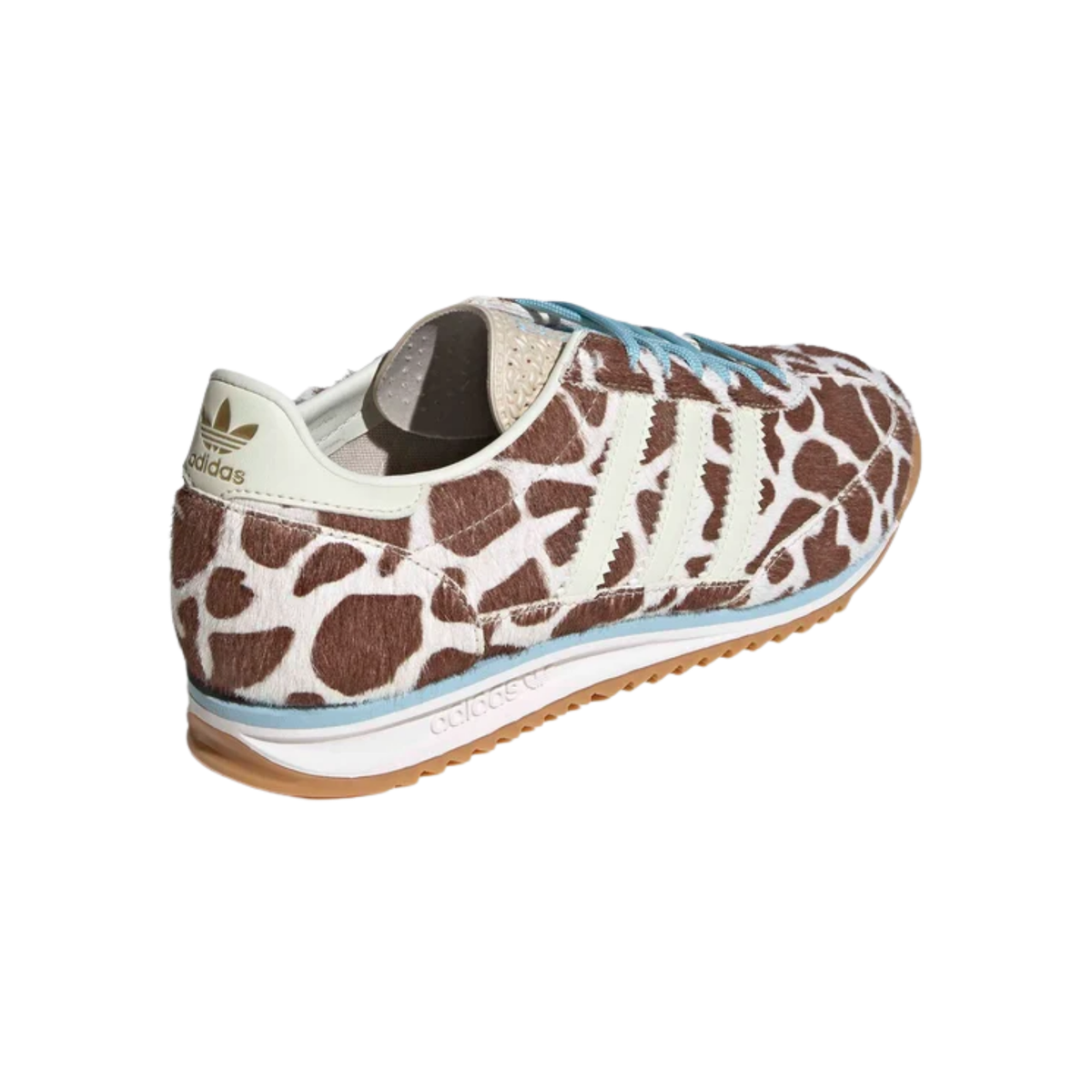 Adidas SL 72 OG Cow Print femme beige et marron