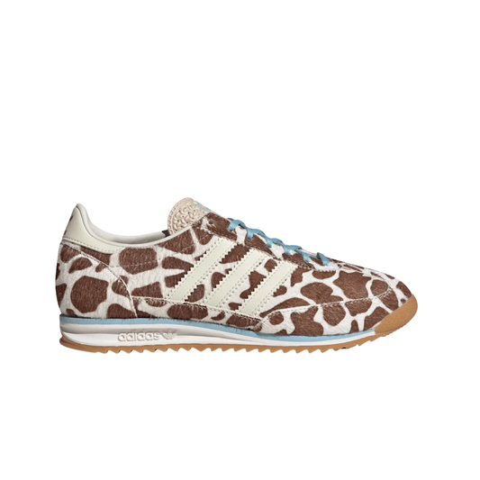 Vue latérale de la Adidas SL 72 OG imprimé vache