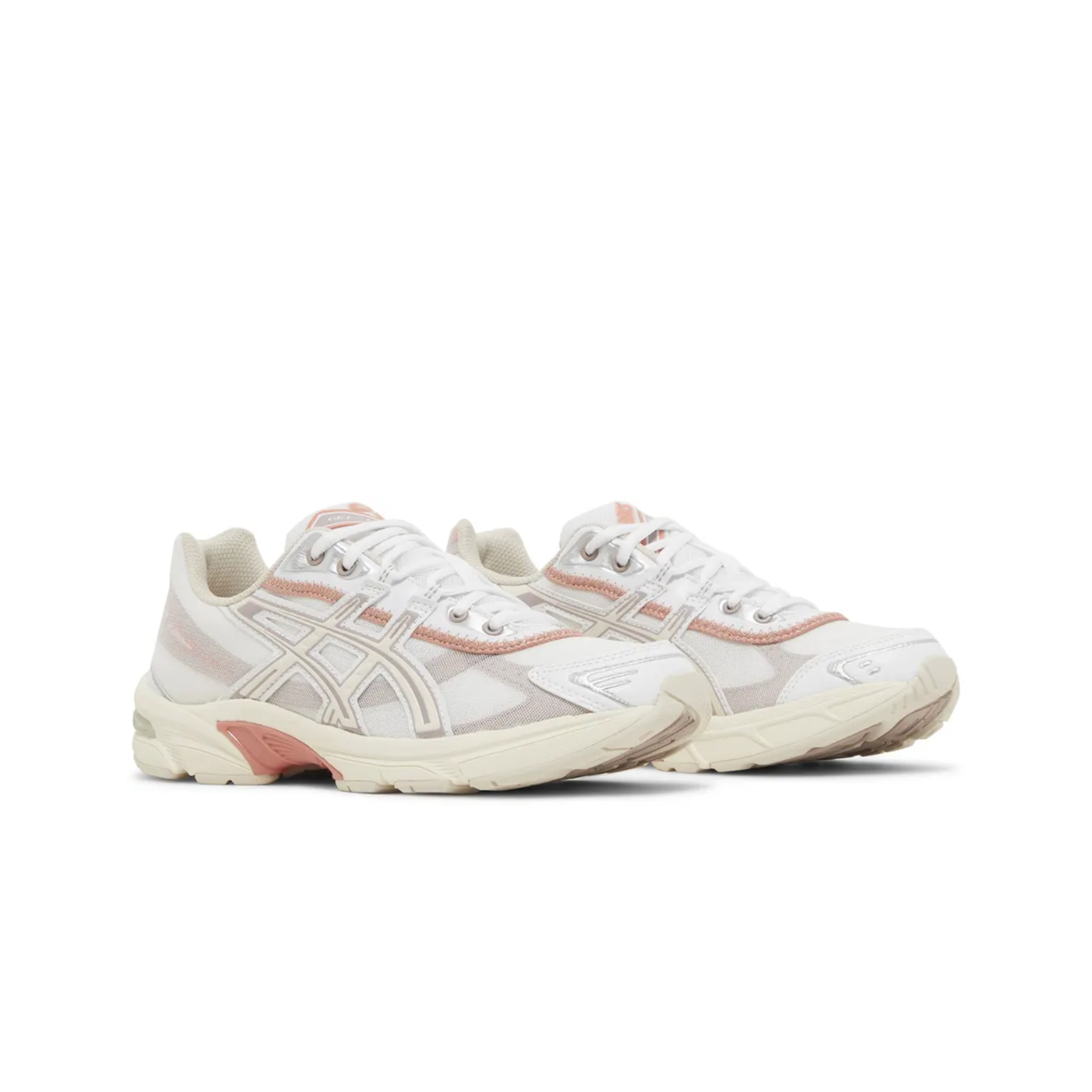 ASICS Gel-1130 RE White Oatmeal beige et blanche pour femme