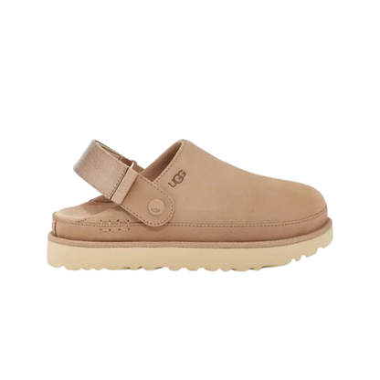 UGG Goldenstar Clog Driftwood Femme 1138252-DRI vue de profil