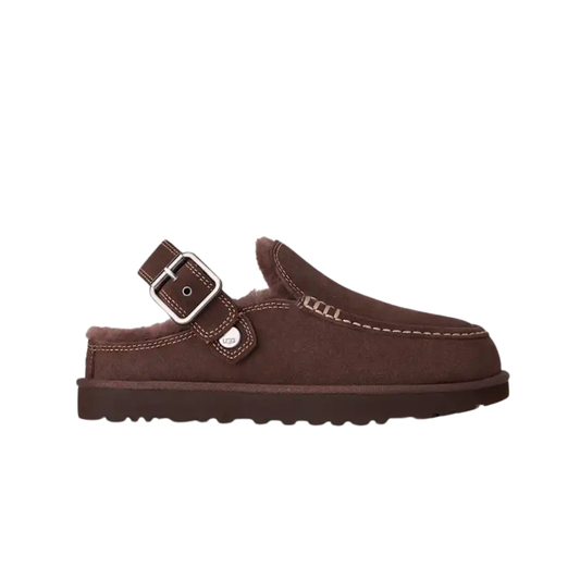 UGG Goldenstar Evelina Clog Burnt Cedar Femme 1180251-BCDR vue de profil