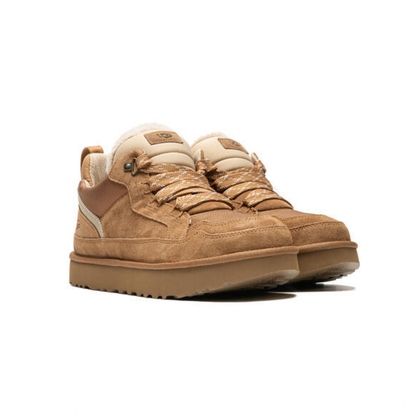 UGG Lowmel Chestnut marron homme en daim et textile