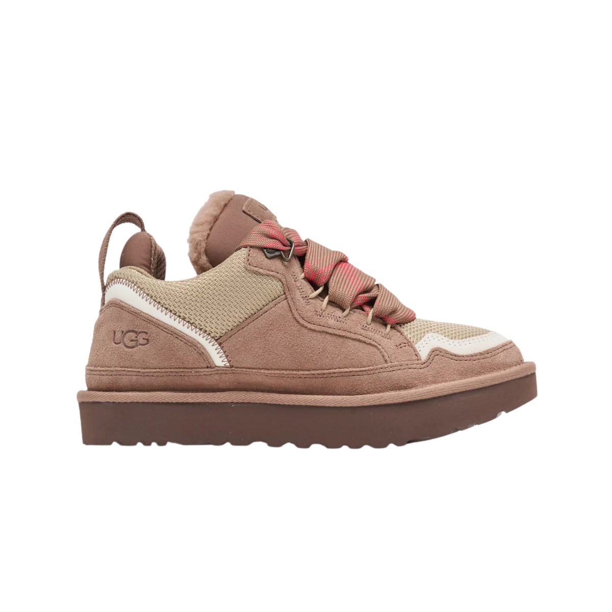 UGG Lowmel Rocky Oak Femme 1144032-RYK marron vue de profil