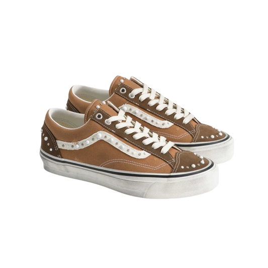 Vans Old Skool Vintage Cocoa Brown marron en toile et daim